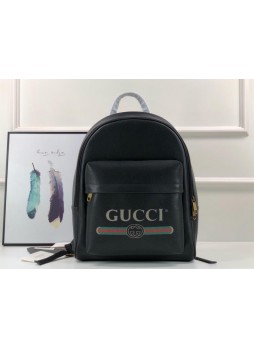  GUCCI LEATHER BACKPACK